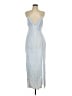 Zara Silver Cocktail Dress Size L - photo 1