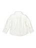 L.L.Bean Solid Ivory Long Sleeve Button-Down Shirt Size 4 - photo 2
