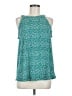 Fortune + Ivy Green Sleeveless Blouse Size M - photo 1