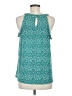 Fortune + Ivy Green Sleeveless Blouse Size M - photo 2