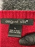 August Silk Burgundy Cardigan Size L - photo 7