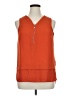 Suzy Shier Orange Sleeveless Blouse Size XL - photo 1