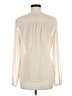 Nic + Zoe 100% Polyester Ivory Long Sleeve Blouse Size M - photo 2