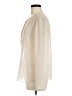 Nic + Zoe 100% Polyester Ivory Long Sleeve Blouse Size M - photo 5
