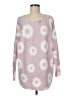 Vila Milano Floral Pink Pullover Sweater Size M - photo 1