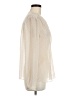 Nic + Zoe 100% Polyester Ivory Long Sleeve Blouse Size M - photo 4
