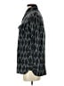 Current/Elliott 100% Cotton Chevron-herringbone Black Long Sleeve Button-Down Shirt Size Sm (1) - photo 5