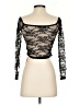 Shein Black Long Sleeve Top Size 2 - photo 2