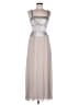 Bill Blass Silver Cocktail Dress Size 8 - photo 1