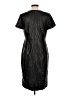 Ann Taylor 100% Polyester Black Casual Dress Size 12 - photo 2