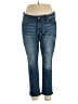 Denizen from Levi's Solid Blue Jeans Size 18 - photo 1