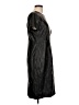 Ann Taylor 100% Polyester Black Casual Dress Size 12 - photo 4