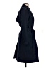 Lands' End 100% Polyester Blue Trenchcoat Size XS - photo 4