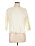 Melissa Paige Solid Ivory Pullover Sweater Size L - photo 1