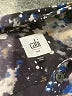 CAbi 100% Polyester Paisley Blue Long Sleeve Blouse Size M - photo 7