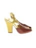 Seychelles Color Block Yellow Sandals Size 7 - photo 1