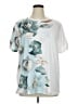 Pixie Lady Floral White Short Sleeve T-Shirt Size 1X - photo 1