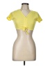Assorted Brands Yellow Short Sleeve Top Size 10 - photo 1