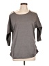 Luxology Gray 3/4 Sleeve Top Size L - photo 1