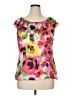 AGB 100% Polyester Pink Sleeveless Blouse Size XL - photo 1