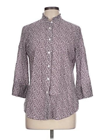 Tommy Hilfiger 3/4 Sleeve Button-Down Shirt (view 1)