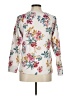Ann Taylor LOFT Floral Ivory White Pullover Sweater Size M - photo 2