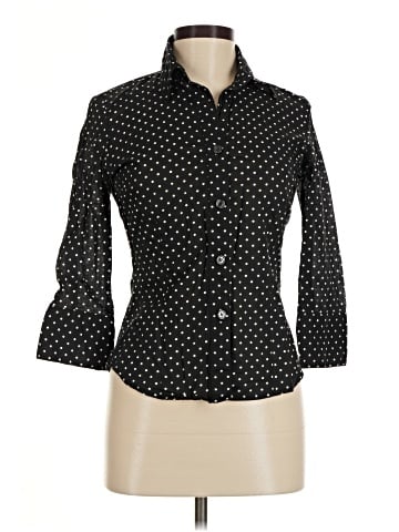 Ninety 3/4 Sleeve Button-Down Shirt (view 1)