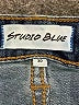 STUDIO BLUE Solid Blue Jeans Size 30 waist - photo 7