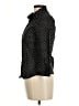 Ninety 100% Cotton Polka Dots Black 3/4 Sleeve Button-Down Shirt Size M (petite) - photo 5