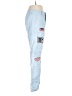 Forever 21 100% Cotton Graphic Blue Casual Pants Size M - photo 4