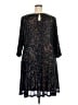 Torrid Stars Black Casual Dress Size 3X Plus (3) - photo 2