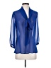Gap Outlet Blue 3/4 Sleeve Blouse Size S - photo 1