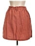 Hesperus Solid Orange Casual Skirt Size L - photo 2