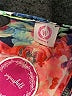 Wanna B 100% Polyester Pink Kimono Size L - photo 7