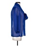 Gap Outlet Blue 3/4 Sleeve Blouse Size S - photo 4