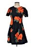Assorted Brands 100% Polyester Floral Orange Cocktail Dress Size 2 - photo 1