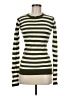 Assorted Brands Stripes Green Pullover Sweater Size M - photo 1