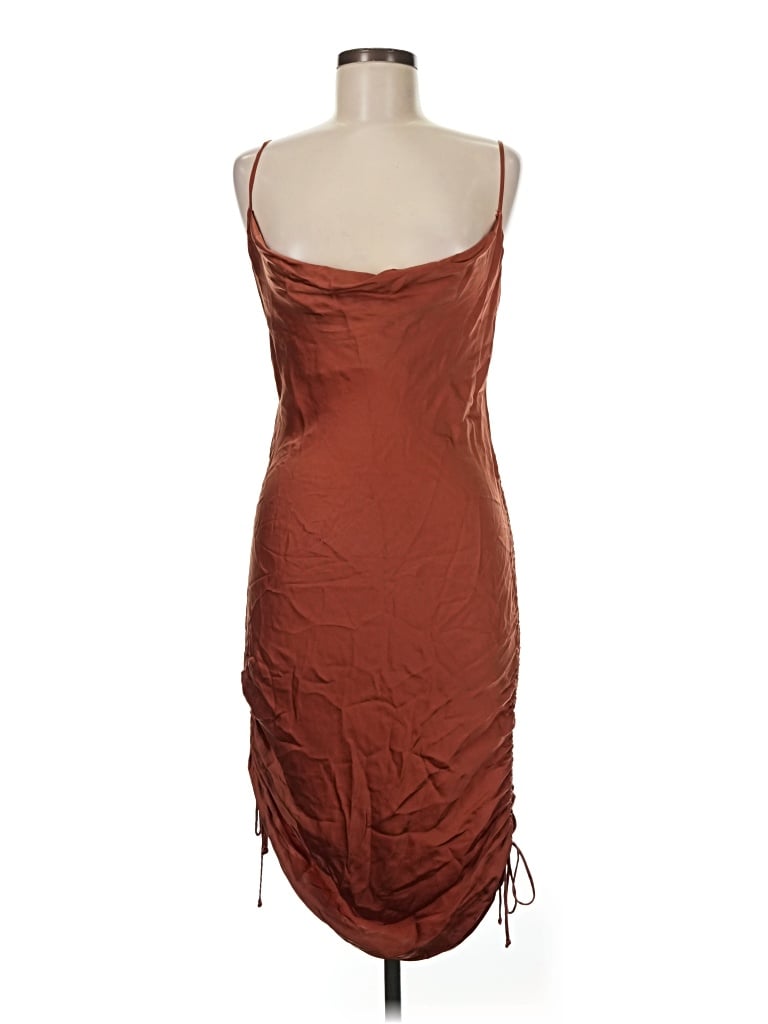 Pre-owned Wilfred Cocktail Dress In Brown