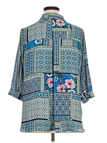 Rose + Olive 3/4 Sleeve Blouse (view 2)