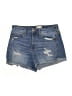 Universal Thread Blue Denim Shorts Size 6 - photo 1