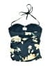 Athleta Floral Blue Swimsuit Top Size XS - photo 2