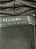 Religion Metallic Black Cocktail Dress Size L - photo 7