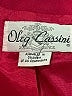 Oleg Cassini 100% Polyester Pink Blazer Size 10 - photo 6