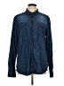 Assorted Brands Blue Long Sleeve Button-Down Shirt Size L - photo 1