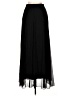 Tadashi Solid Black Formal Skirt Size 6 (petite) - photo 2