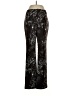 Open Edit Animal Print Black Casual Pants Size S - photo 1