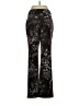 Open Edit Animal Print Black Casual Pants Size S - photo 2