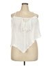 Jen's Pirate Booty White Sleeveless Blouse Size XXL (estimated) - photo 1