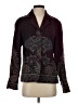 Coldwater Creek Paisley Purple Wool Blazer Size S (estimated) - photo 1