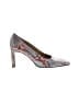 Charles Jourdan Print Gray Heels Size 9 - photo 1